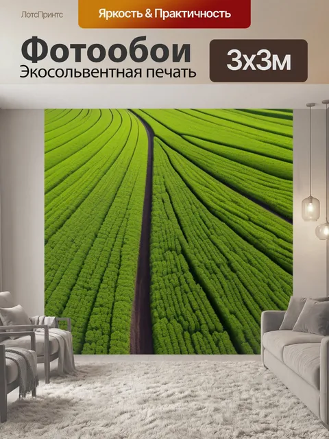 Фотообои пейзаж с перспективы минимал