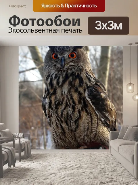 Фотообои Фараон филин