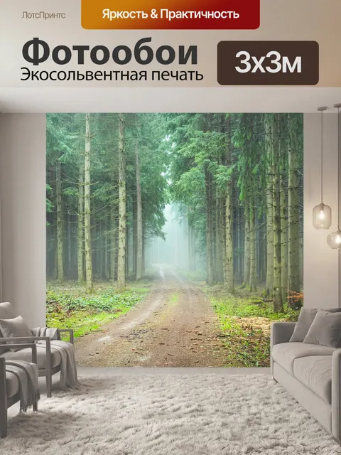 Фотообои Лесная тропа