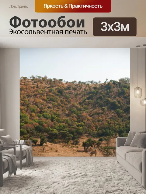 Фотообои деревья и растительность в цвете