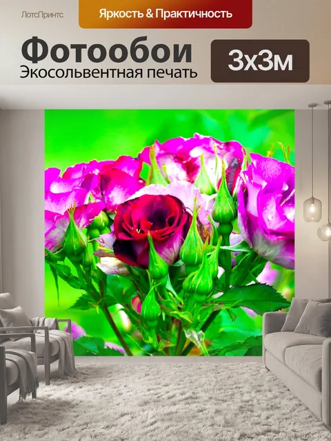 Фотообои Розы