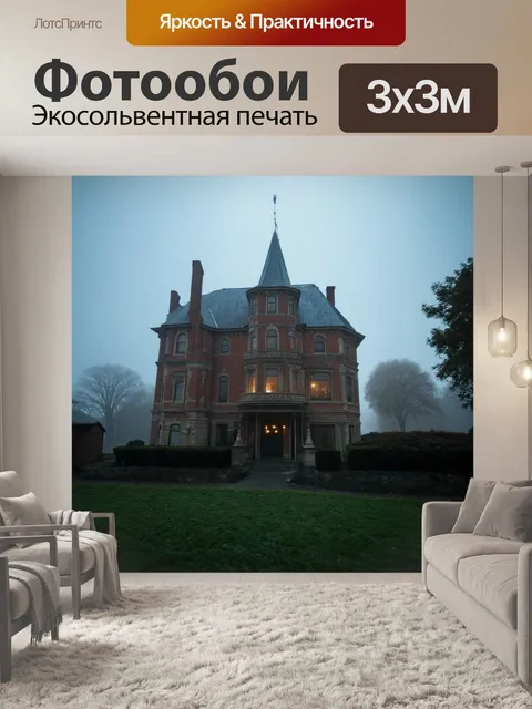 Фотообои туман в стиле викторианский