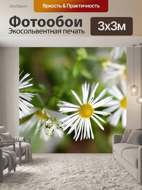 Фотообои Цветы
