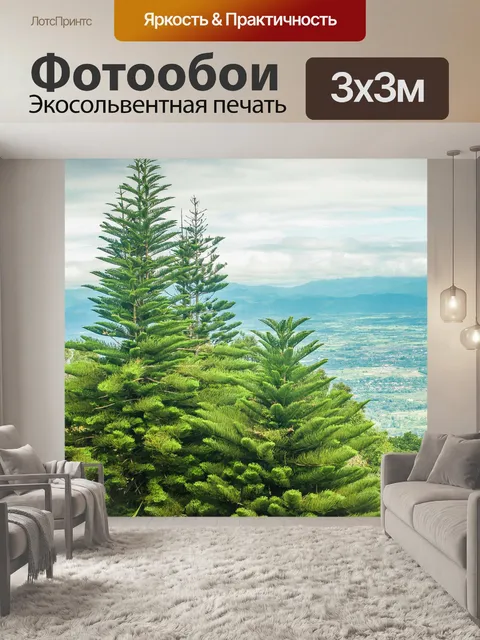 Фотообои Вид на город Чиангмай, Таиланд
