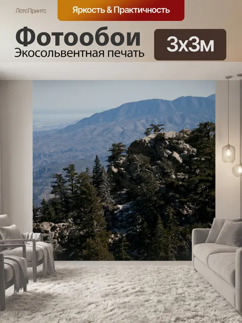 Фотообои Гора и пустыня Vista
