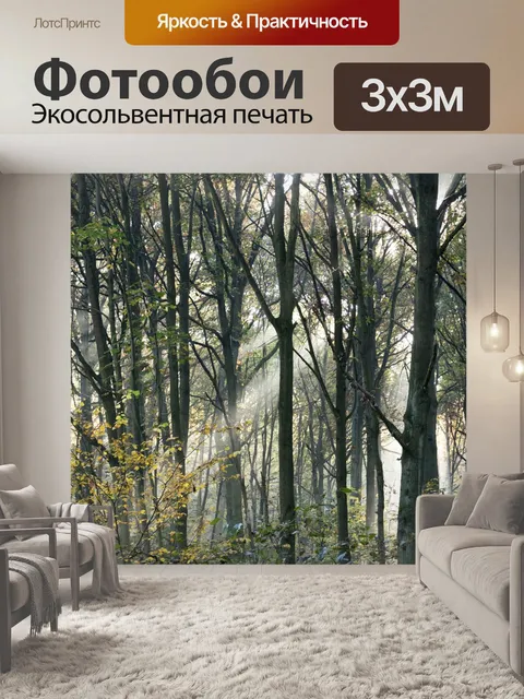 Фотообои Древесина