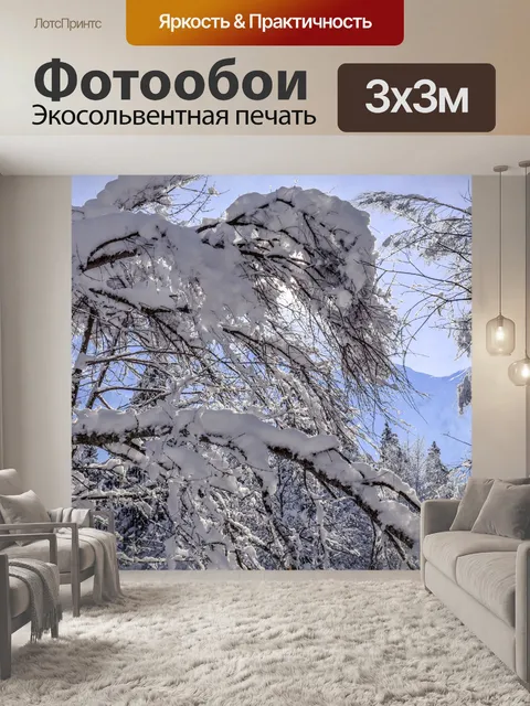 Фотообои Зимний Пейзаж
