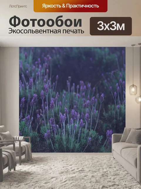 Фотообои Лаванда
