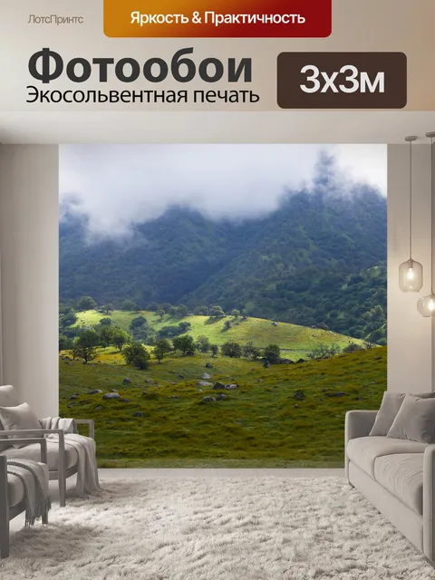 Фотообои Вид на луг