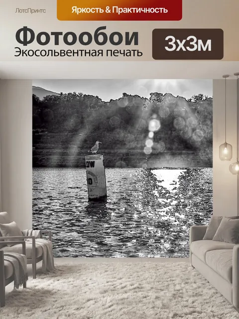 Фотообои Чайка на буй