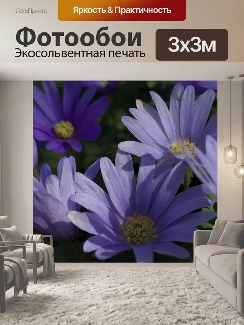 Фотообои Цветы