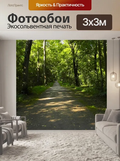 Фотообои Лесная тропа