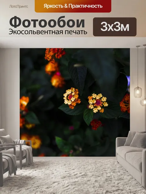 Фотообои Цветы