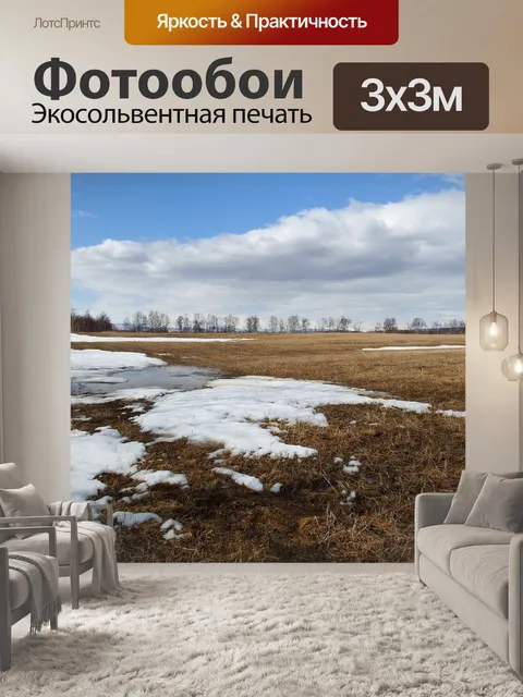 Фотообои Поля