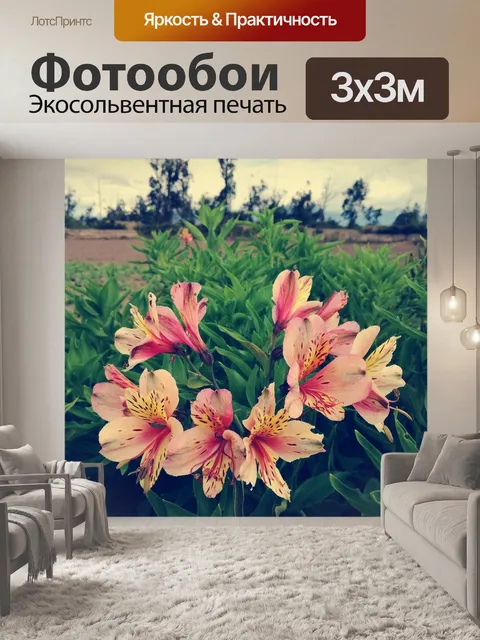 Фотообои Цветы