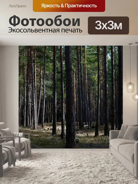 Фотообои Мох