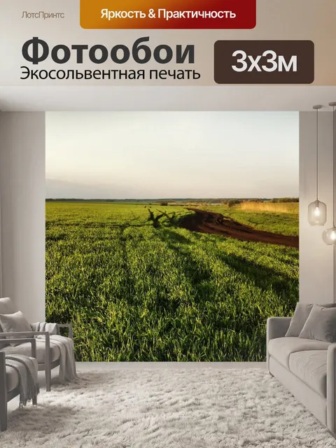 Фотообои Поля