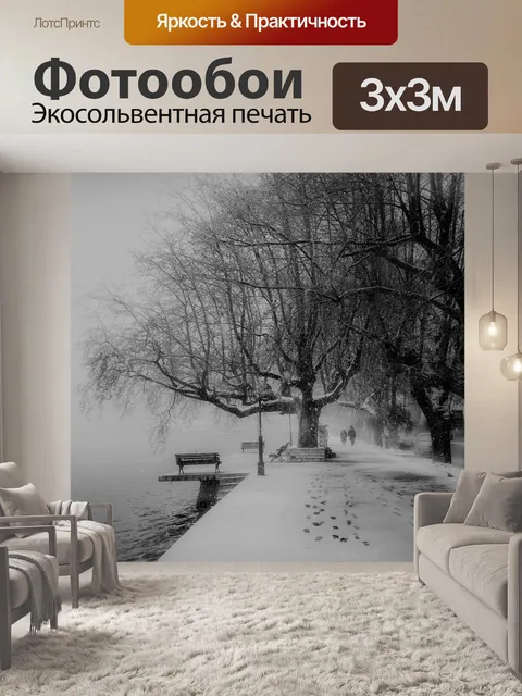 Фотообои Черно-белый
