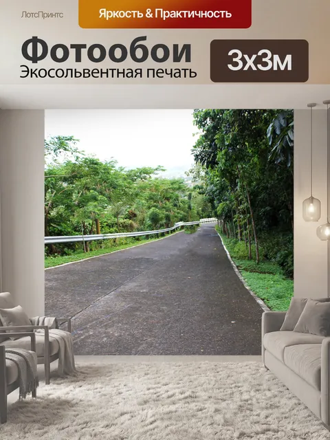Фотообои дороги 3