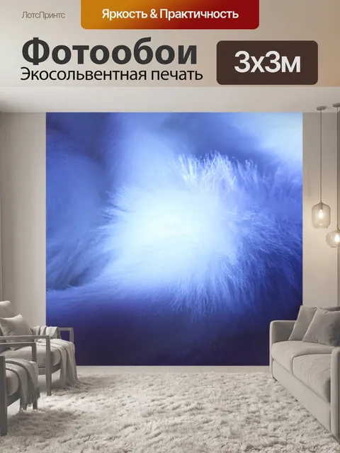 Фотообои Пушистый перспектива 8