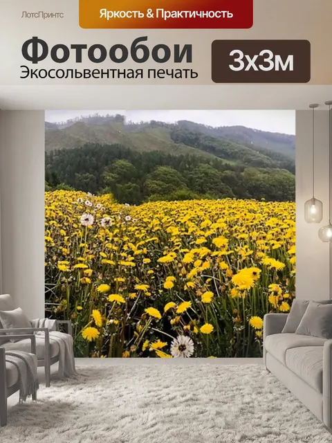 Фотообои Одуванчик