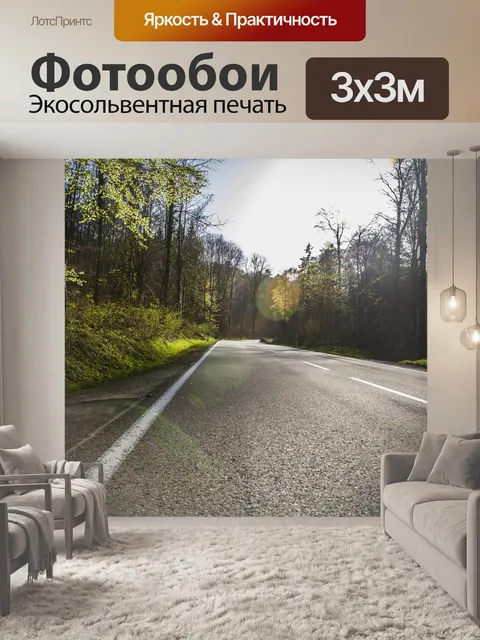 Фотообои Дорога