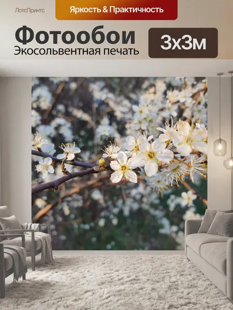 Фотообои Цветение вишни