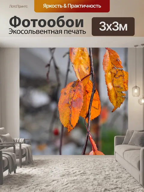 Фотообои Листья