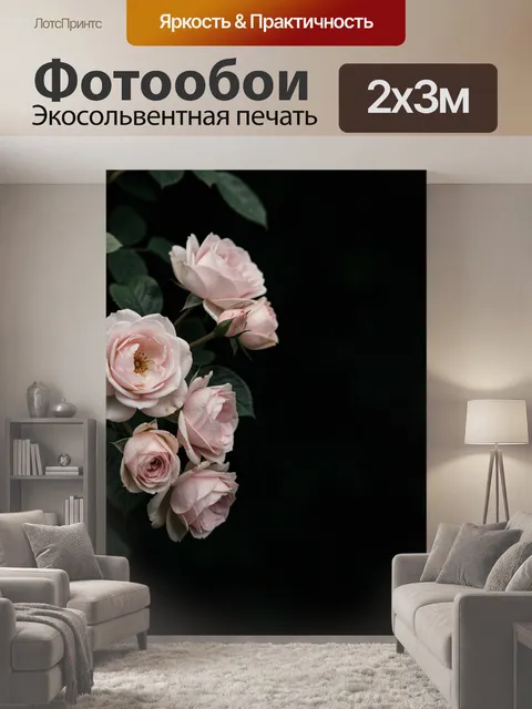 200 × 300 см · Экосольвентная печать