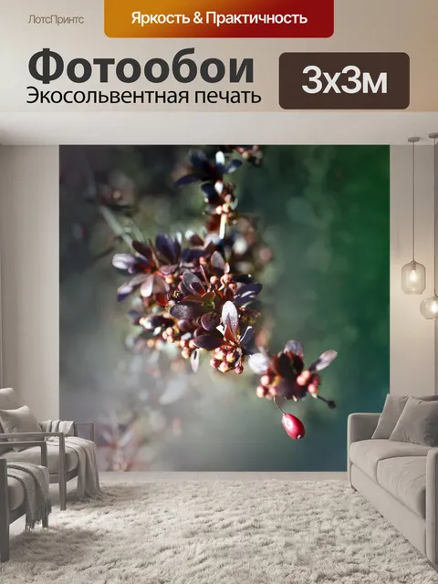 Фотообои Цветы