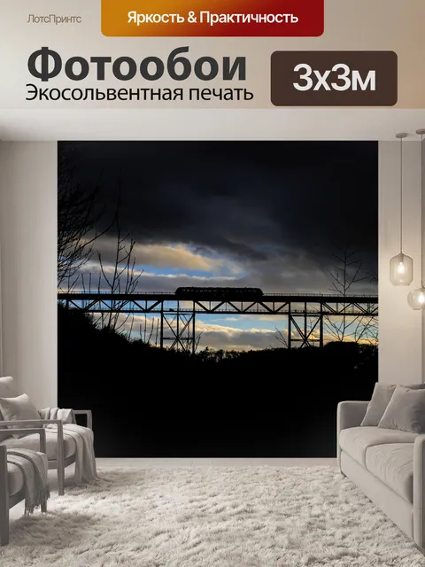 Фотообои Müngstener bridge