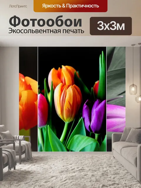 Фотообои Тюльпаны
