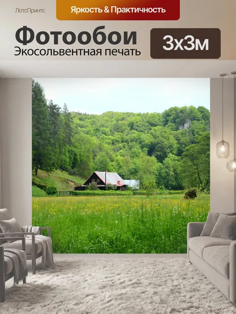 Фотообои Коттедж