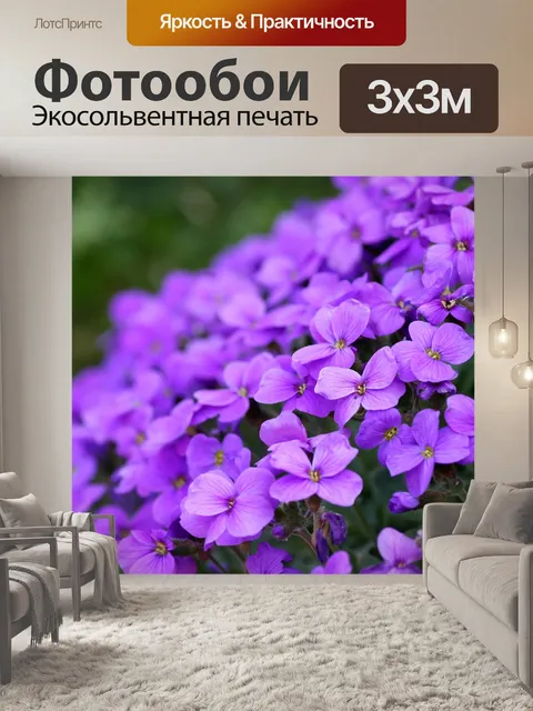 Фотообои Цветы