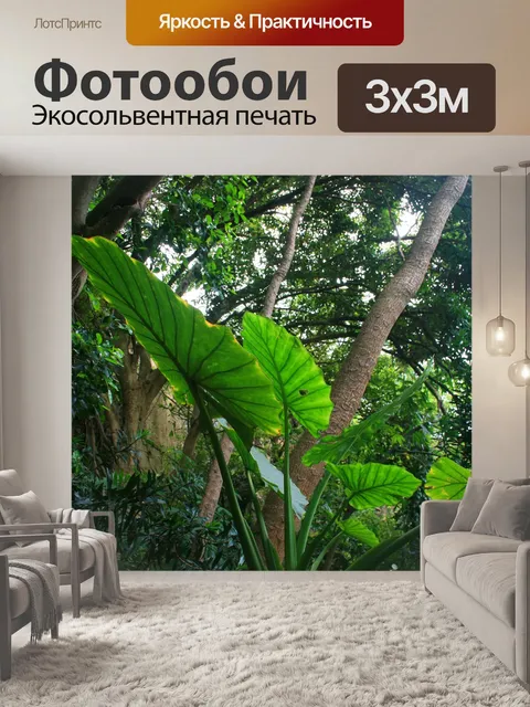 Фотообои уха слона уходит 2