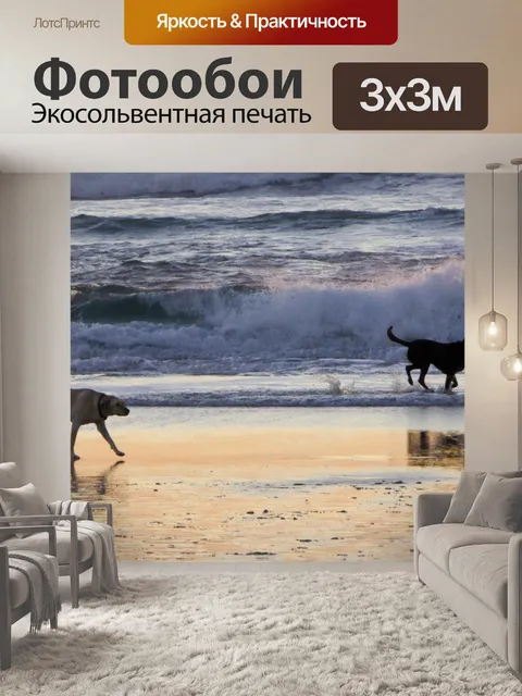 Фотообои Пляж Закат