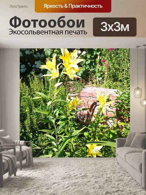 Фотообои Лилии