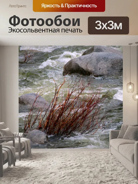 Фотообои Буш в реке