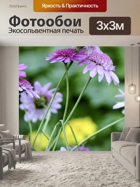 Фотообои Цветы
