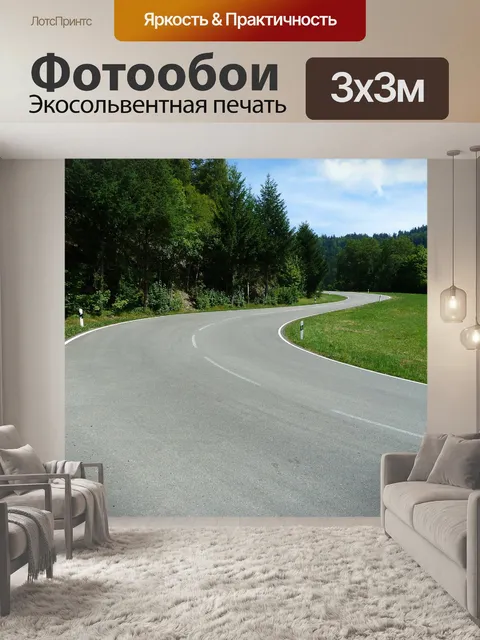 Фотообои Дорога