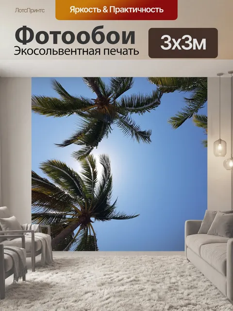 Фотообои Пальмовые деревья