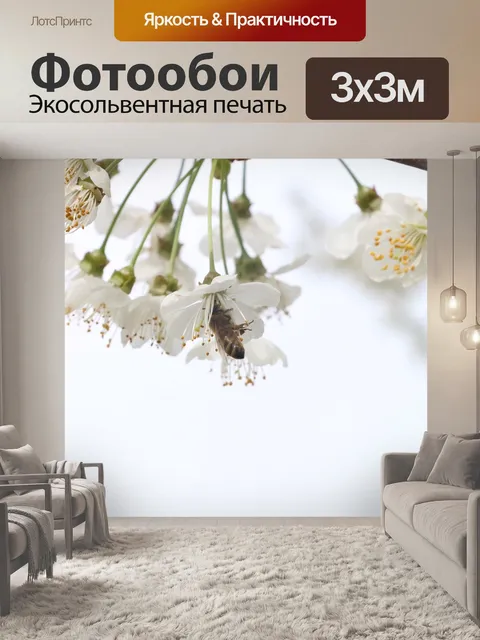 Фотообои Цветы