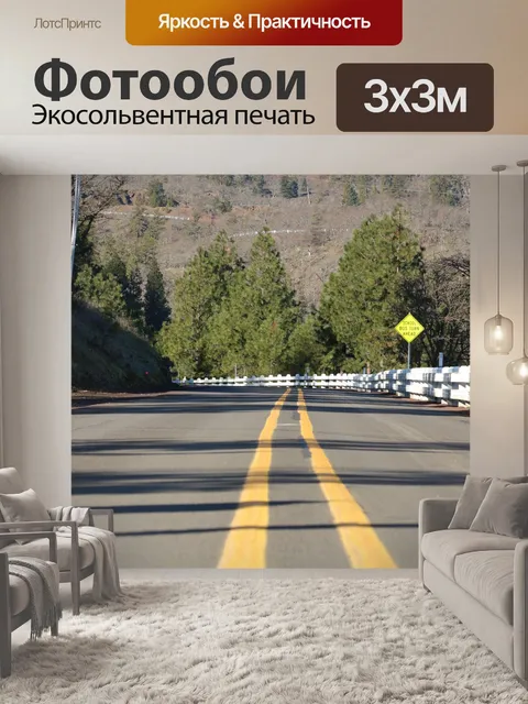 Фотообои Дорога