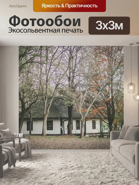 Фотообои Деревня