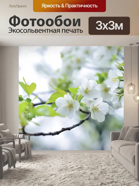 Фотообои Цветы