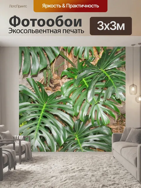 Фотообои Пальмовые листья