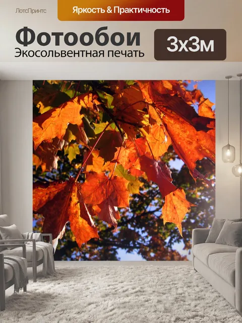 Фотообои Листья