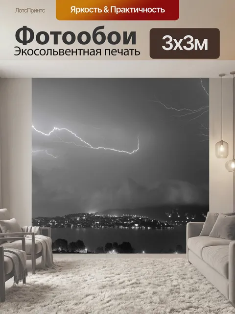 Фотообои Черно-белый