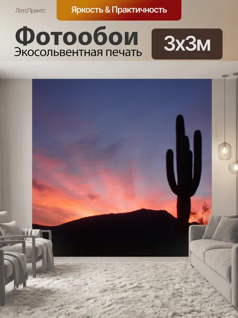 Фотообои Закат солнца