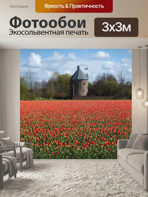 Фотообои Тюльпаны